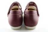 Туфли Тотто из натуральной кожи на липучке для девочек, цвет ирис фиолетовый. Изображение 7 из 12.