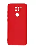 Силиконовый чехол Silicone Cover для Xiaomi Redmi Note 9 (Красный)