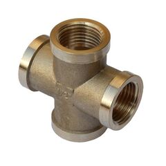 Крест латунный DN15 м-м-м