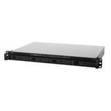 Synology RS819 QC1,4 GhzCPU, 2Gb, RAID0,1,10,5,6/up to 4hot plug HDDs SATA(3,5' or 2,5')(up to 8 with RX418)/2xUSB/1eSATA/