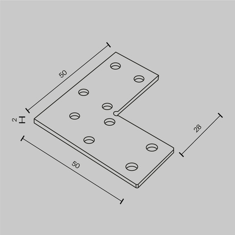 Соединитель угловой для накладного шинопровода Maytoni Exility TRA034CL-21