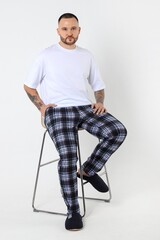 Брюки мужские Старт-5 Виотекс КЛЕТКА