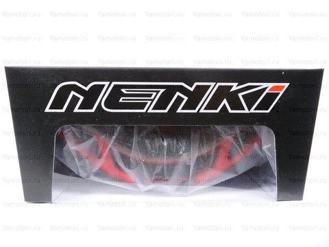 Кроссовые мото очки NENKI, красный-чёрный