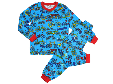 BK580K-9 пижама детская, синяя