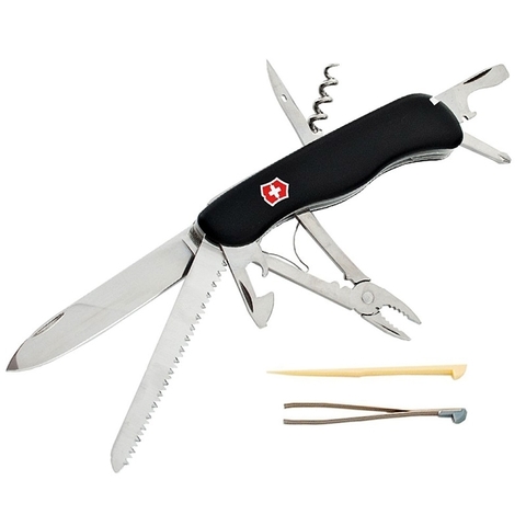 Нож складной карманный Victorinox Atlas Black, 111 mm (0.9033.3)