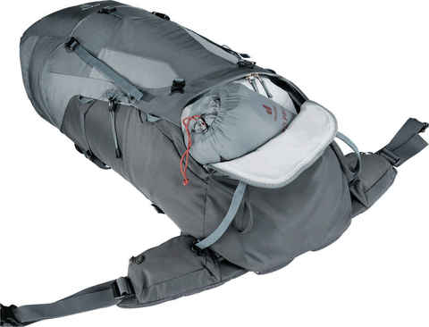 Картинка рюкзак туристический Deuter Aircontact Lite 60+10 SL shale-graphite - 3