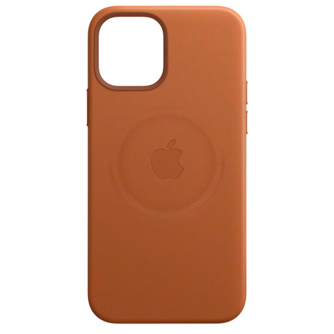 Чехол для IPhone 12 mini, Leather Case with MagSafe, Saddle Brown MHK93ZM/A