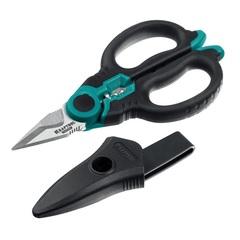 KRAFTOOL ELECTRIC, 4 в 1, 160 мм, с чехлом, ножницы электрика (23356)