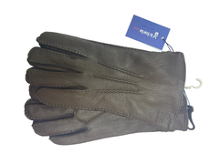 Перчатки. Мужские. Материал верха: Кожа оленя. Подклад: Трикотаж-шерсть. 5 шт в упаковке.