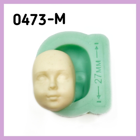 0473-М Молд силиконовый для изготовления куклы 