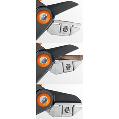 GRINDA P-56, 205 мм, легированная сталь, двухкомпонентные рукоятки, контактный секатор, PROLine (23456)