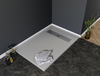 Aquanet 258887 012G Delight NEW поддон литьевой 1600х900х30мм, крышка из нерж, без сифона, серый камень (258887)