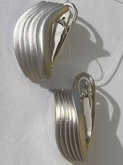 Канкун (серьги из серебра)