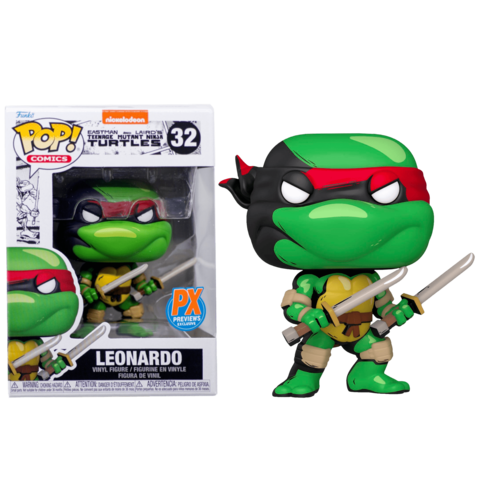 Funko Pop Series Animación Nickelodeon Las Tortugas Ninja Mutantes 2  Leonardo