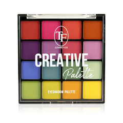 TF Палетка теней CREATIVE PALETTE 16 тонов тон 01 Цветная  CTE39