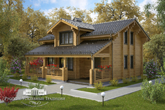 Проект двухэтажного дома "Морелли" 225 кв.м.