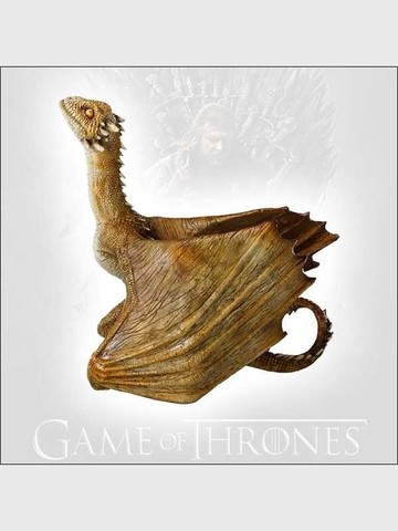 Game of Thrones Baby Dragon Resin Statue - Viserion