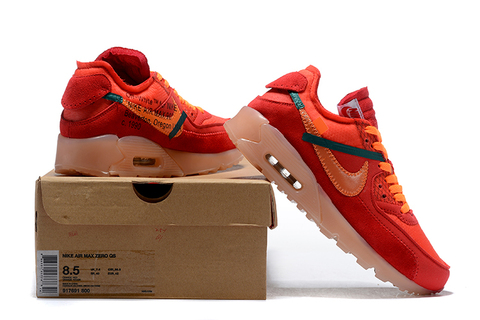 air max 90 off white university red