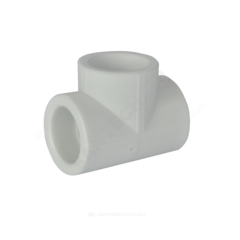 Тройник PP-R белый Дн 25 внутренняя пайка VALFEX 10111025