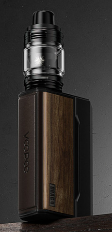 Вейп Voopoo Drag 4 Kit 177 Вт - цвет Black & Walnut