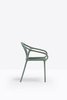 Кресло пластиковое Pedrali Remind, зеленый