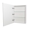 BelBagno SPC-GRT-500/800-1A-LED-TCH Зеркальный шкаф с одной распашной дверью, с двумя стеклянными полками, со встроенной подсветкой и сенсорным выключателем SPC-GRT-500/800-1A-LED-TCH