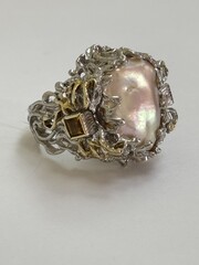 Кокетка (кольцо из серебра)
