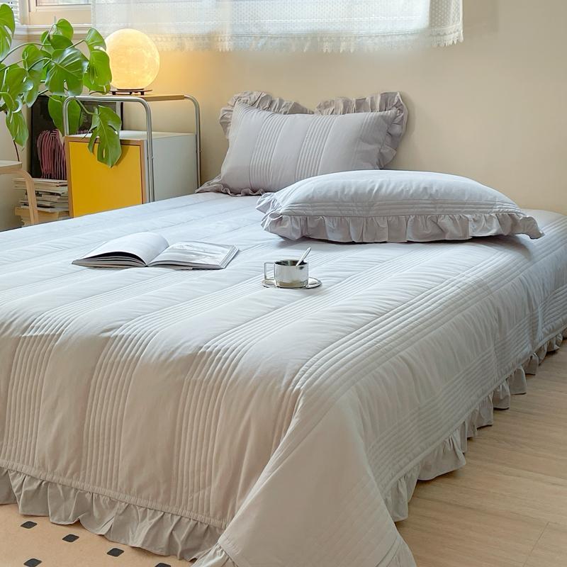 ZEPHYR HOME Покрывало 230х250 Хлопок Серый