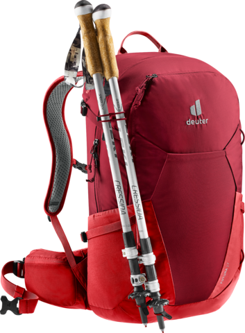 Картинка рюкзак туристический Deuter Futura 27 Masala/Cherry - 9