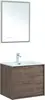Aquanet 298572 Тумба с раковиной Lino 60 (Flat) Дуб Веллингтон (298572)