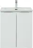Aquanet 274001 Тумба с раковиной Алвита new 60 подвесная 2 дв. цв.белый матовый (274001)