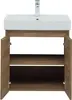 Aquanet 302525 Тумба с раковиной Nova Lite 60 2 дв. цв. дуб рустикальный (302525)