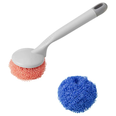 Губка с ручкой Loofah, материал: полипропилен