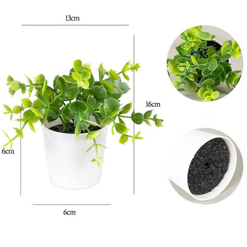 Искусственное комнатное растение в горшке Arvika, размеры: 13*16 см., полипропилен