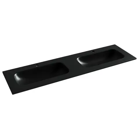 Ceramica Nova CN7023MB CN7023MB Раковина мебельная Grace прямоугольная 1610*457*137,  с двумя чашами и отвер. под смеситель
