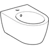 Geberit 501.898.00.1 501.898.00.1 (замена для 234000000) iCon Биде подвесное 355x540 мм