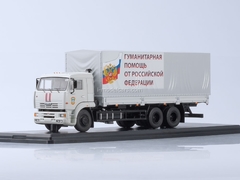 KAMAZ-65117 MChS Humanitarian assistance white 1:43 Start Scale Models (SSM)