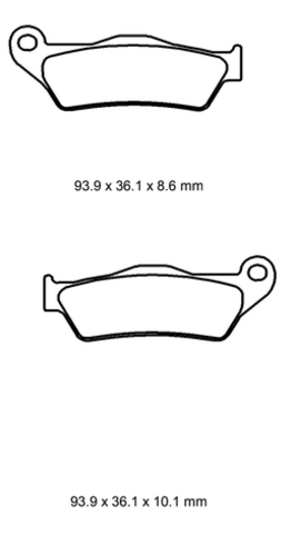 Колодки  G-brake   GM-07066S