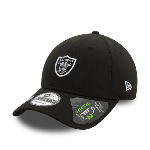Кепки Las Vegas Raiders Repreve® Mini Logo Black 9FORTY Adjustable Cap