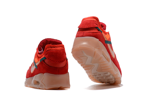 off white air max 90 university red