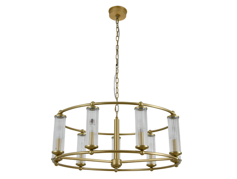 Подвесная люстра Newport ERICA 3729/C brass, М0070868