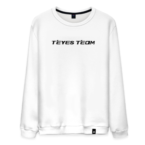 Белый свитшот Teyes Team