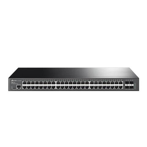 TP-Link TL-SG3452X JetStream 48-портовый управляемый гигабитный коммутатор уровня 2+ с 4 слотами SFP+ 10GE