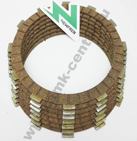 F1781A Комплект фрикционных дисков сцепления мото (FCD0427)  NEWFREN