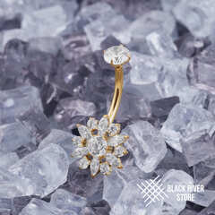 Банан Snow Crystal PVD Yellow