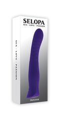 Фиолетовый вибростимулятор Trixxxie - 22,2 см. - 
