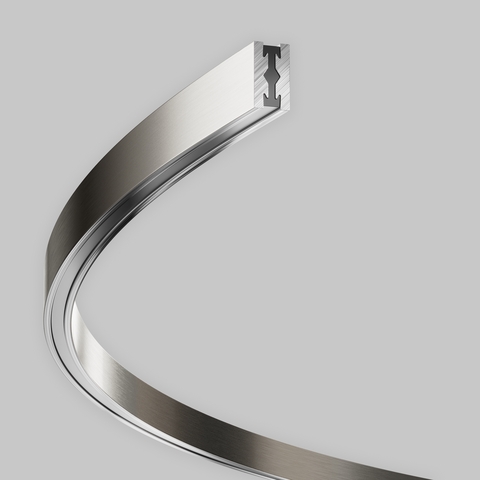 Шинопровод накладной/подвесной Maytoni Busbar trunkings flarity TRX154-2SR-D1800-PT