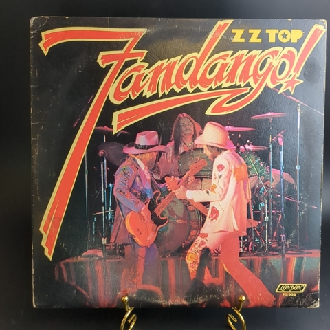 LP ZZ Top ‎– Fandango. Зарубежный рок. Виниловая пластинка 12 дюймов. London 1975 год.