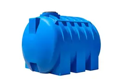 Емкость цилиндрическая Пластерра PT GL 5000 л. горизонтальный (2180x1740x1790см;синий) - арт.561528