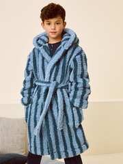 Халат флисовый для мальчика Next E47-996, Синий